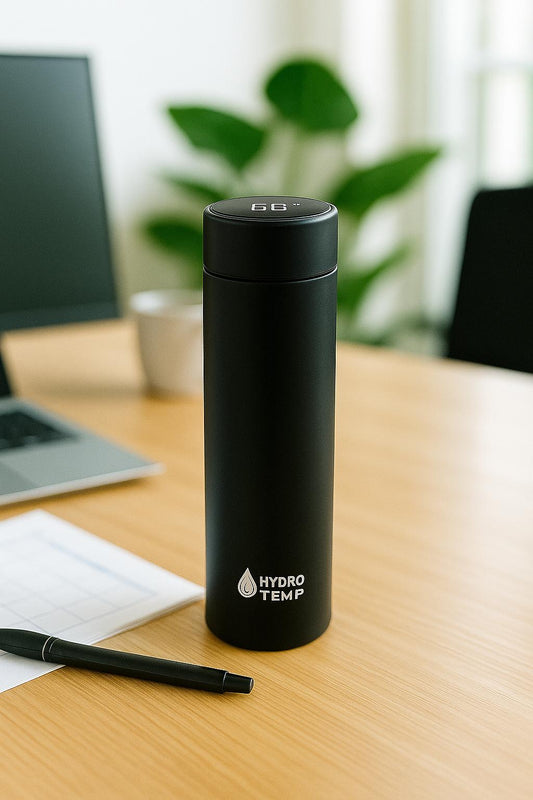 HydroTemp™ – Borraccia Termica Smart con Display Digitale (500ml)